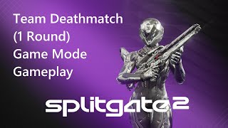 Splitgate 2 / PlayStation 5 / Team Deathmatch (1 Round) Game Mode Gameplay