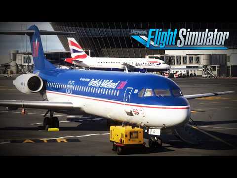 The ULTIMATE Regional Jet | Just Flight Fokker F100 Professional | Full Flight Review | MSFS