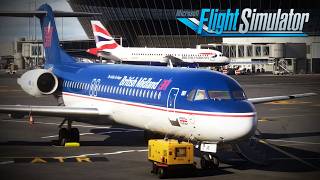 INSANE REALISM - RTX4090 | Just Flight Fokker F100 Professional | Full Flight Review | MSFS INSANE REALISM - RTX4090 | Just Flight Fokker F100 Professional | Full Flight Review | MSFS