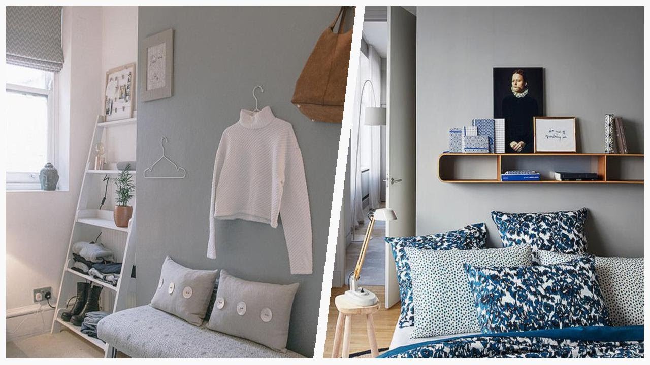 75 Scandinavian Gray Bedroom Design Ideas You'll Love 🌈