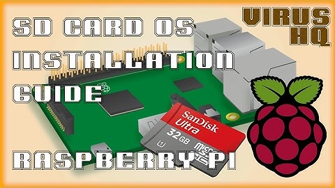 Install OS on SD card for Raspberry Pi