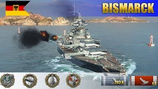 Bismarck- рекордные показатели урона на RU-сервере