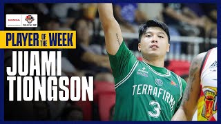 JUAMI TIONGSON | PLAYER OF THE WEEK | PBA SEASON 48 PHILIPPINE CUP | HIGHLIGHTS
