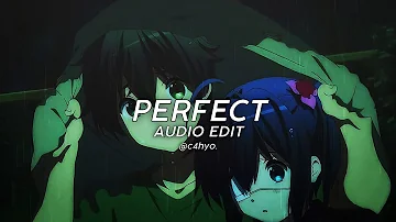 perfect - ed sheeran (edit audio)