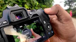 How to blur the background in Canon 200d mark ii with 18-55mm kit lens screenshot 1