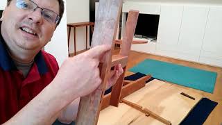 Toolerable: American Trestle Table - Part IX - Solid Wood Buttons by Hand