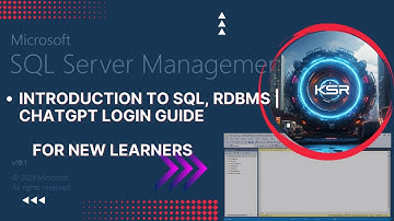 Introduction to SQL, RDBMS || ChatGPT Login Guide ||  #SQL #RDBMS #chatgpt  #database  #sqlserver