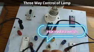 BEE Lab Experiment Verify Truth Table of 2 Way & 3Way Control of Lamp @yashwincreations