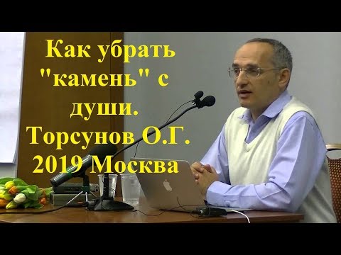 Как убрать "камень" с души.Торсунов О.Г.2019 Москва