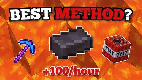 Top 4 Best Netherite Mining Methods in Minecraft 1.21+ (Fast & Easy Guide)