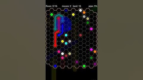 How To Solve Flow Free Hexes Premium 14x14 Mania Level 85 Board Walk Through Solution Walkthrough