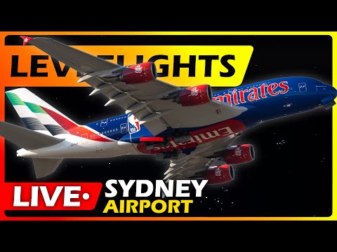 🔴 LIVE Plane Spotting @ Sydney Airport + ATC! 🔴RARE NBA A380✈️🔴
