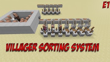 Minecraft :: Redstone Tuturials :: Villager Sorter System