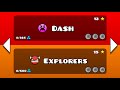 Dash and explorers  geometry dash 22