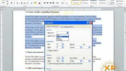 Ms Word Urdu Tutorials | line spacing