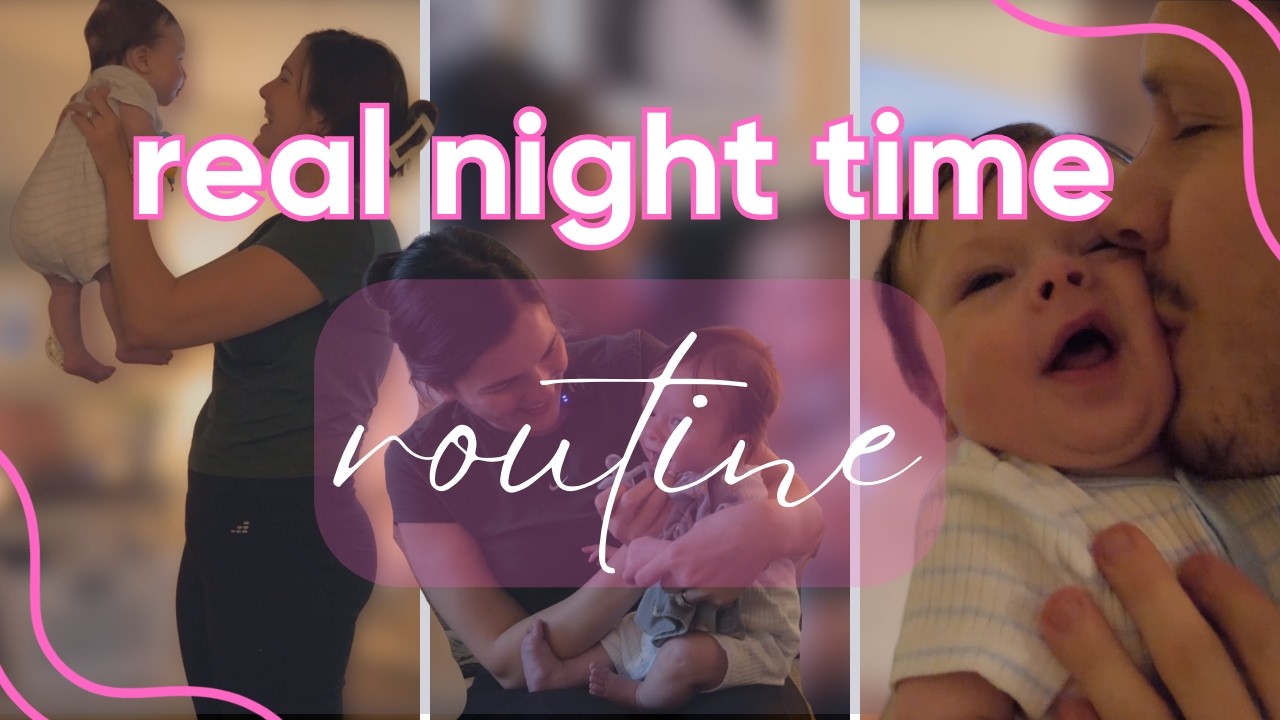 Night Time Routine with a Baby (REALISTIC)!!!