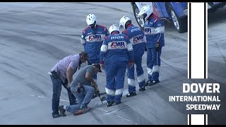 Track Prep: Watch as workers patch the track at Dover | NASCAR