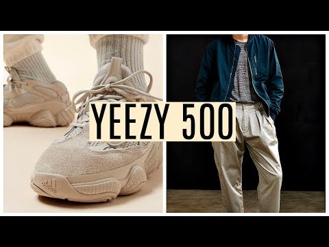 HOW TO STYLE YEEZY 500 | 3 Outfit Ideas 