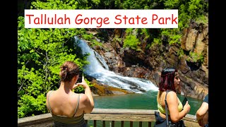 Waterfalls Galore!! North Rim to South Rim Trail | Tallulah Gorge State Park | Georgia