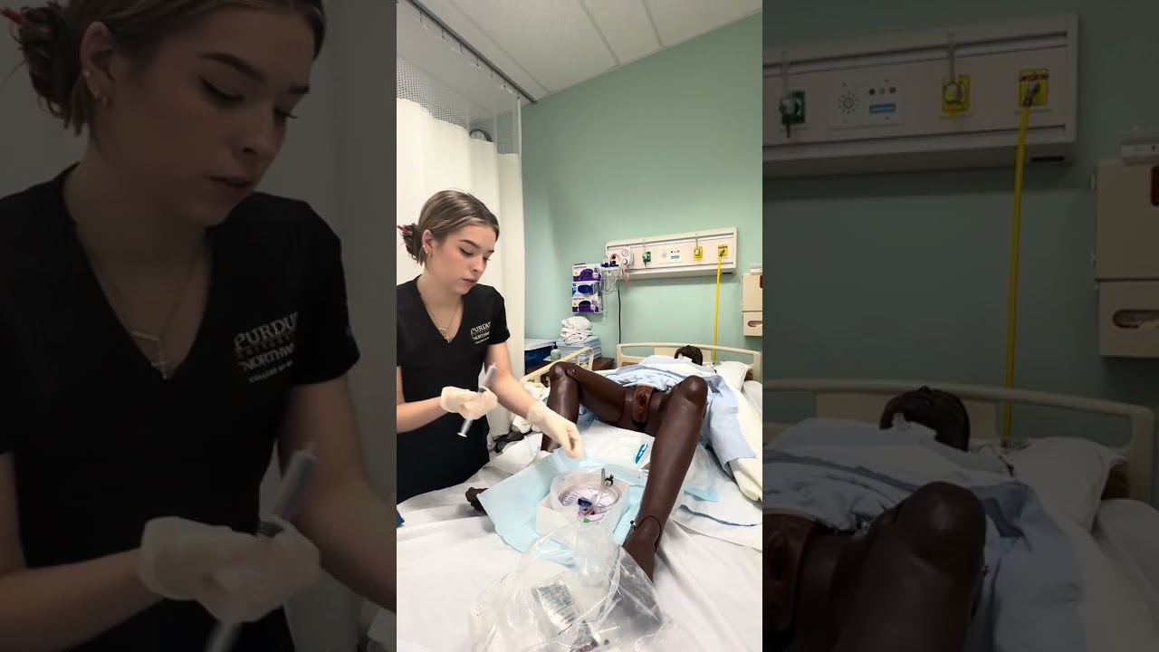 Catheter Insertion/Removal for Female Genitalia