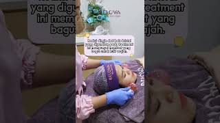 Waw treatmentnya pakai bola kristal 🤩.Setelah treatment wajah jadi blink-blink #trendingshorts screenshot 2