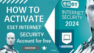 How to Activate eset internet security | Enable Smart Antivirus protection 2024 | Antivirus software