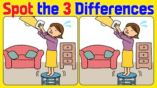 【Easy Spot the Difference】Can You Find the Differences Between These Images?