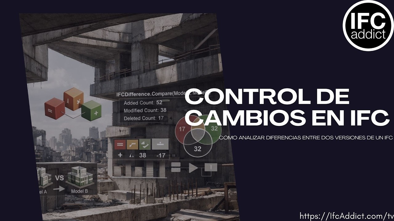 Ifc Control Control de cambios en IFC. Cómo analizar diferencias entre dos ...