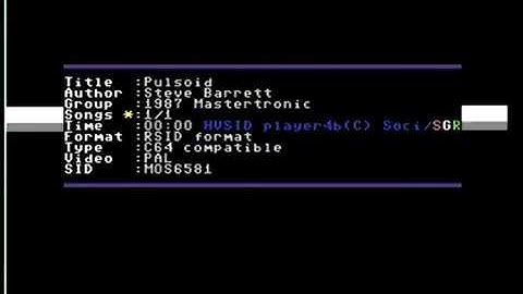 C64, IDE64, 8580+6581 digi musics