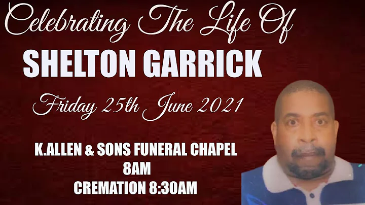 The Funeral Service Of Shelton Garrick