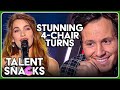 The Most GORGEOUS 4-Chair Turns in the Blind Auditions of The Voice