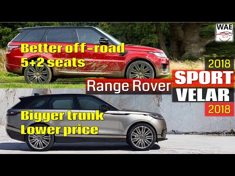 2018 Range Rover Sport vs 2018 Range Rover Velar - off-road or on-road?