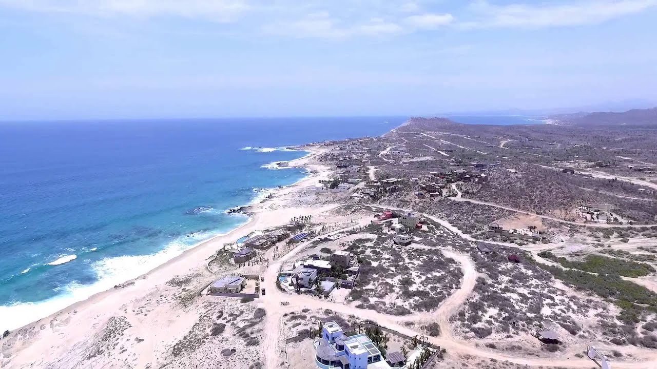 Drone sobre Santa Cruz de los Zacatitos, Baja California Sur - YouTube