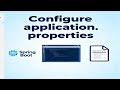 Configure application properties(connect Spring Boot application with database)