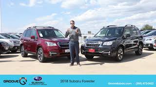2017 vs 2018 Subaru forester: what's the difference