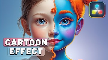 Apply CARTOON Effect In Davinci Resolve