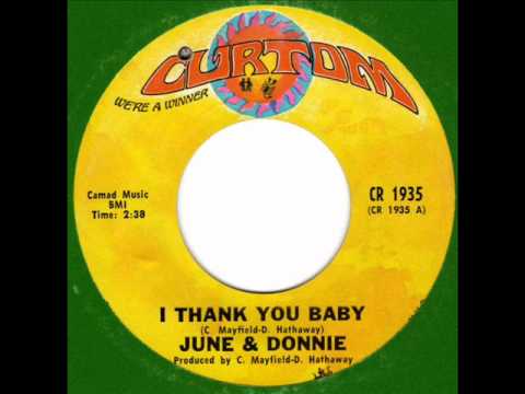 JUNE & DONNIE I thank you Baby Chicago Soul Classic