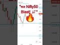 👉आज का Nifty50 Blast! 🚀 | Nifty50 Prediction | Stock Market Analysis #shorts