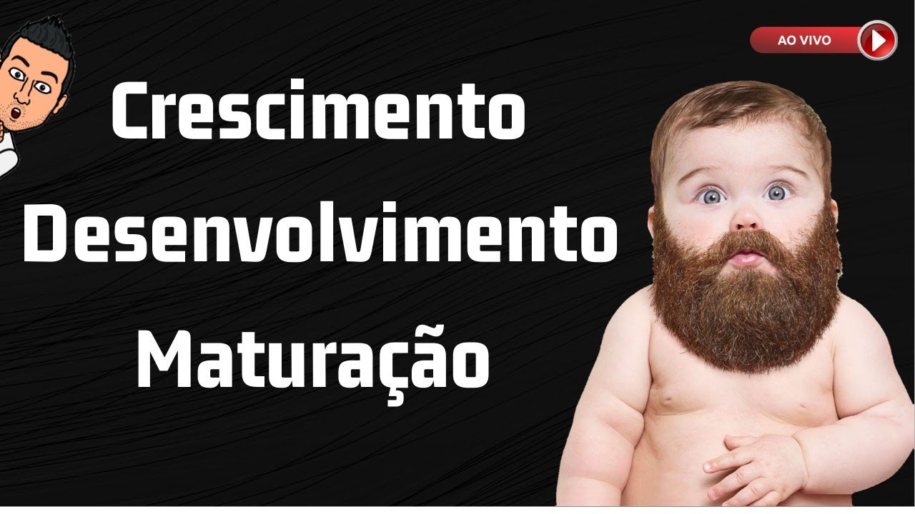 Crescimento, Desenvolvimento e Maturação (Conceitos) - Aula ao Vivo 20 ...