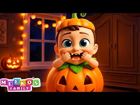 🎃If You're Happy and You Know It 👻 Halloween Song For Kids | Meeko's Family