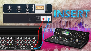 M32/X32: How to INSERT External Hardware on a Channel / Bus / Main LR