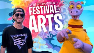 EPCOT Festival of the Arts 2024 Opening Day  New Merchandise, Artwork & Massive Crowds
