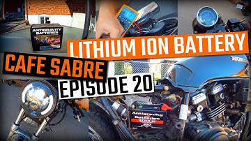 How to build a Cafe Racer Episode 20: Antigravity Battery