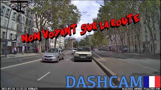 Dashcam France #154 NON VOYANT SUR LA ROUTE