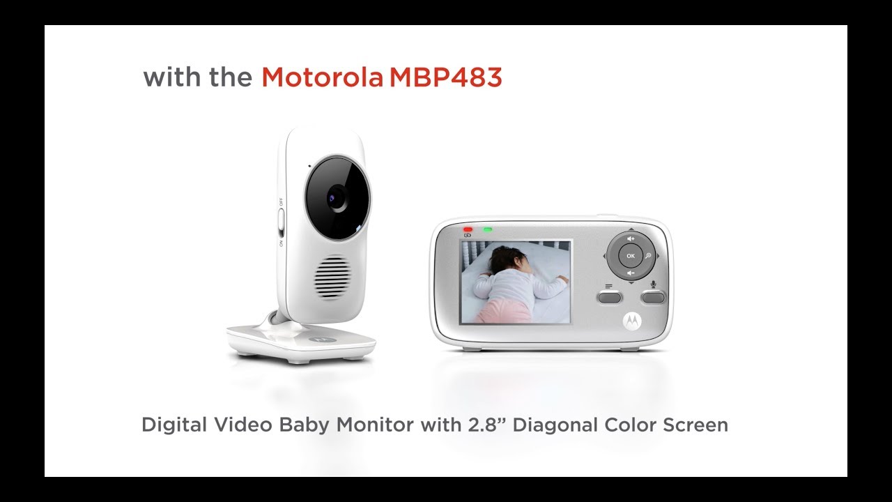 motorola video baby monitor mbp483