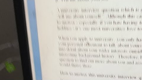 Smiu Interview Practice In English