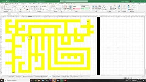 Excel VBA Maze Solver