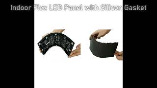 Flexible LED Display Panels from P1.875 to P5 for Making Oval Shape Column LED Display Screens screenshot 4