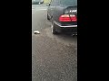 W210 Mercedes e320 Cold start exhaust sound