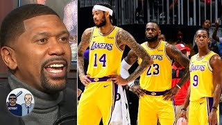 The lakers do not look like a playoff team - jalen rose | & jacoby
